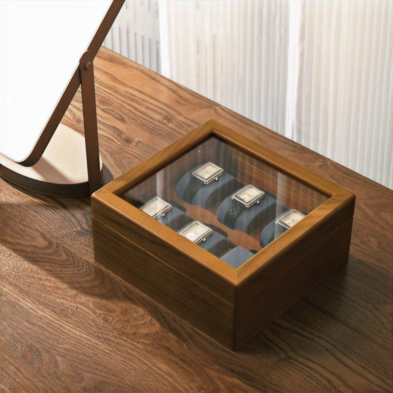 Prestige Wood Watch Box | 6 Piece Watch Box
