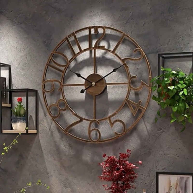 Modern Wrought Iron | Wall Clock