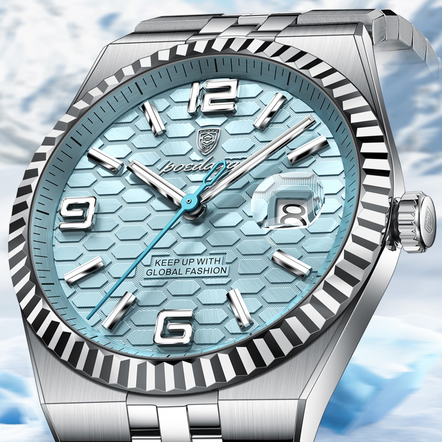 POEDAGAR Class Land | Men’s Watch - 41mm