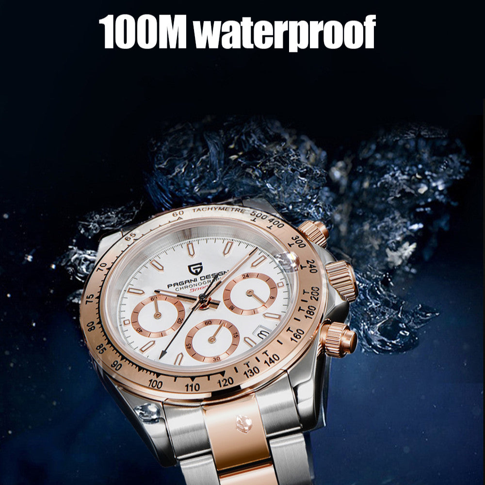 Racing Chrono Two Tone | Chronograph Watch - 40mm