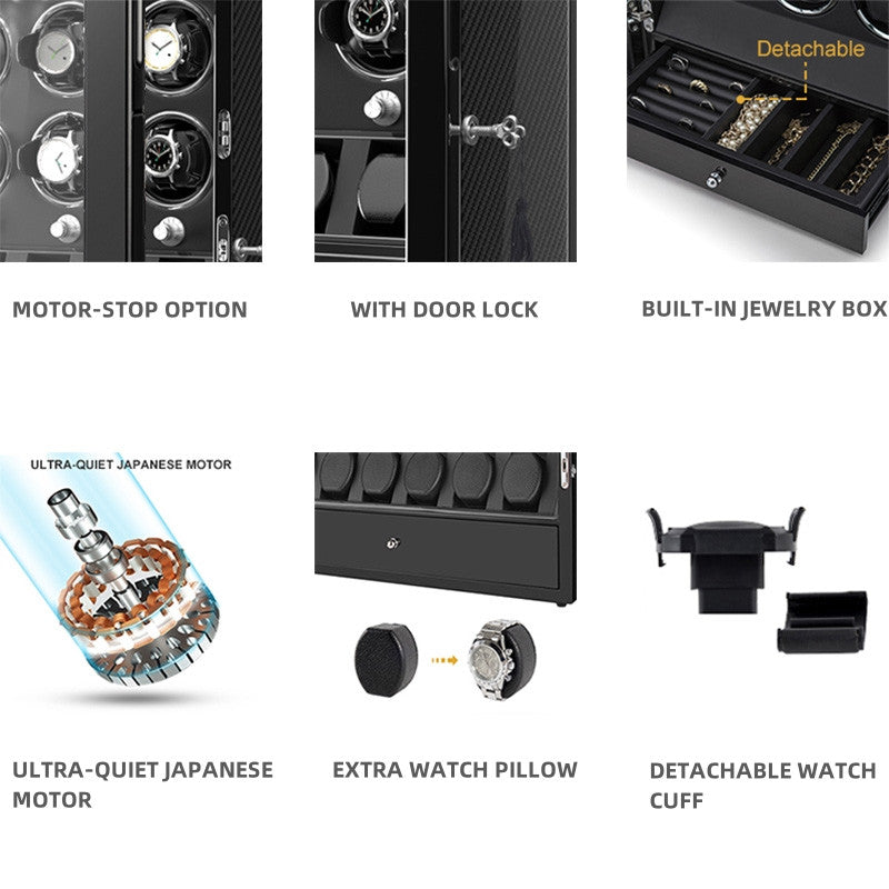 W-Winder Prestige 8+6 | Watch Winder