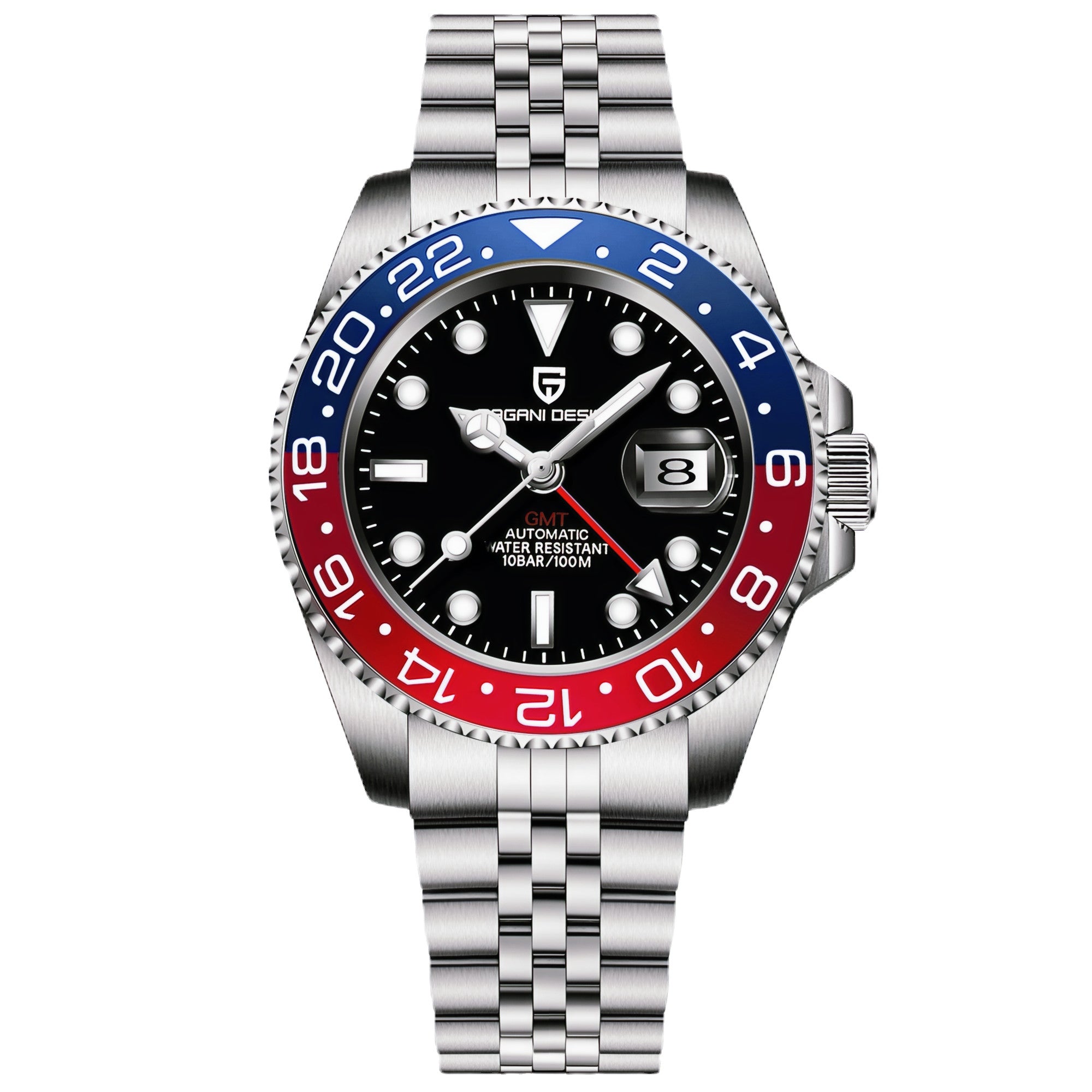 PAGANI DESIGN gmt ペプシ PAGANI Pepsi Automatic GMT Watch 40mm | Wclocks