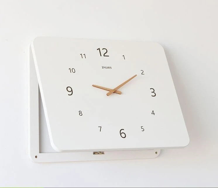 HiddenSafe Slide-Open | Wall Clock