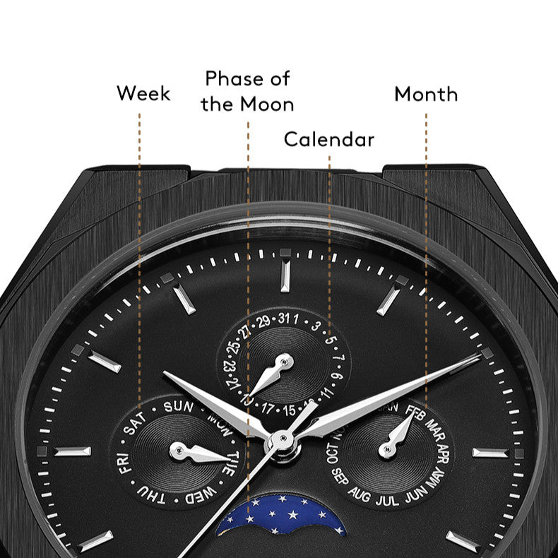 GP Annual Calendar | Luxury Men's Watch - 43mm