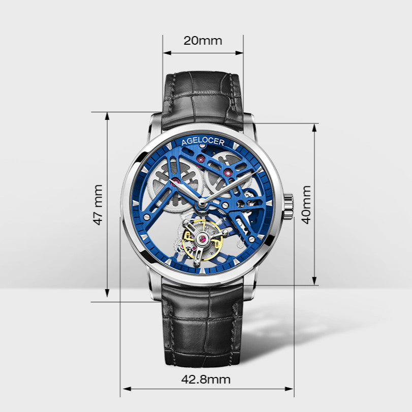 AGELOCER Skeleton | Mechanical Watch - 40 mm