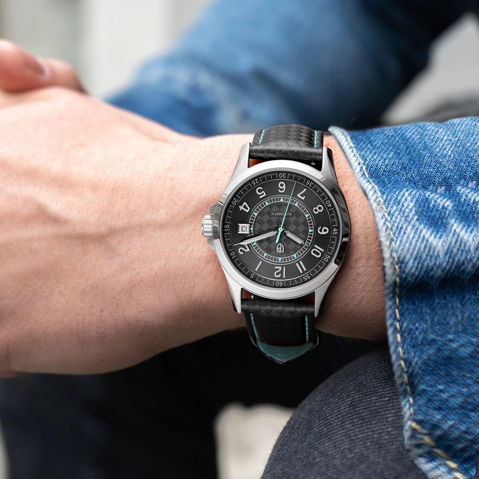 Calatrava Black Style | Luxury Dress Watch - 38mm