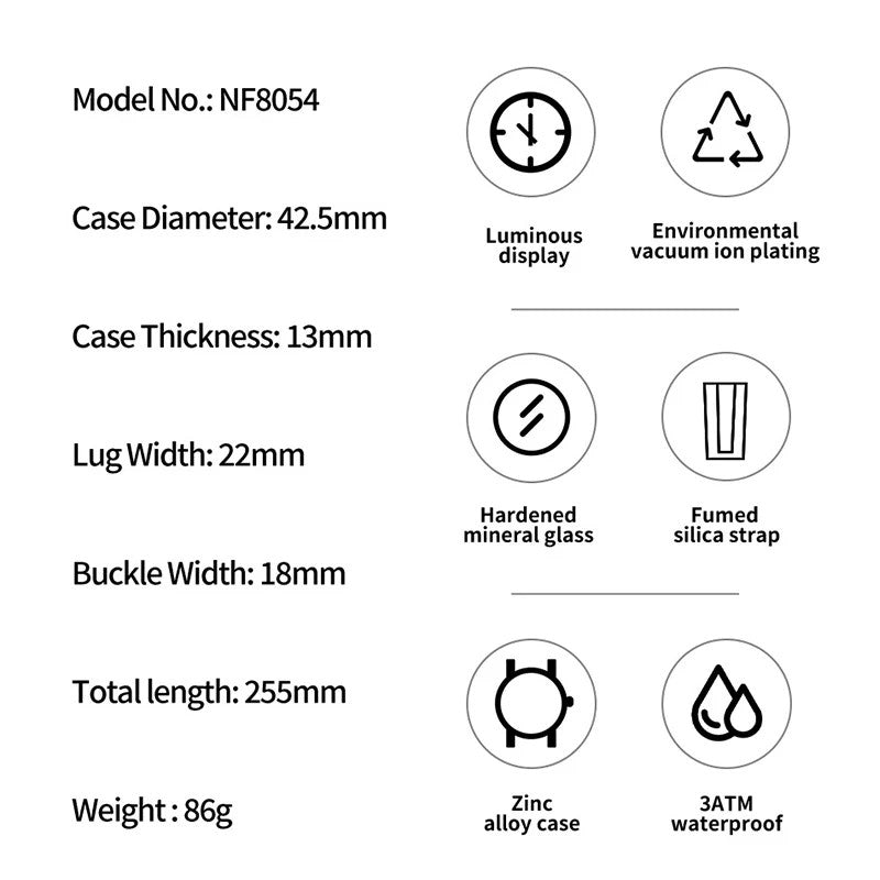 NF Grand Prix Chrono | Men’s Chronograph Watch – 42mm