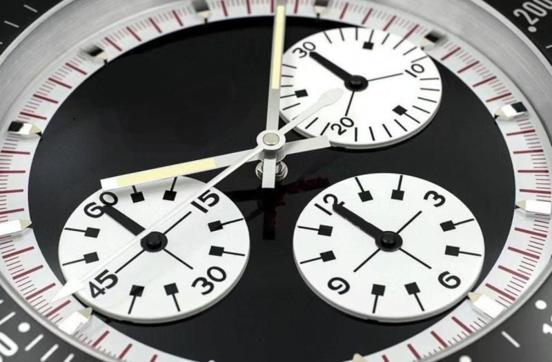 Daytona Paul Newman, Vintage Schwarz | Wanduhr