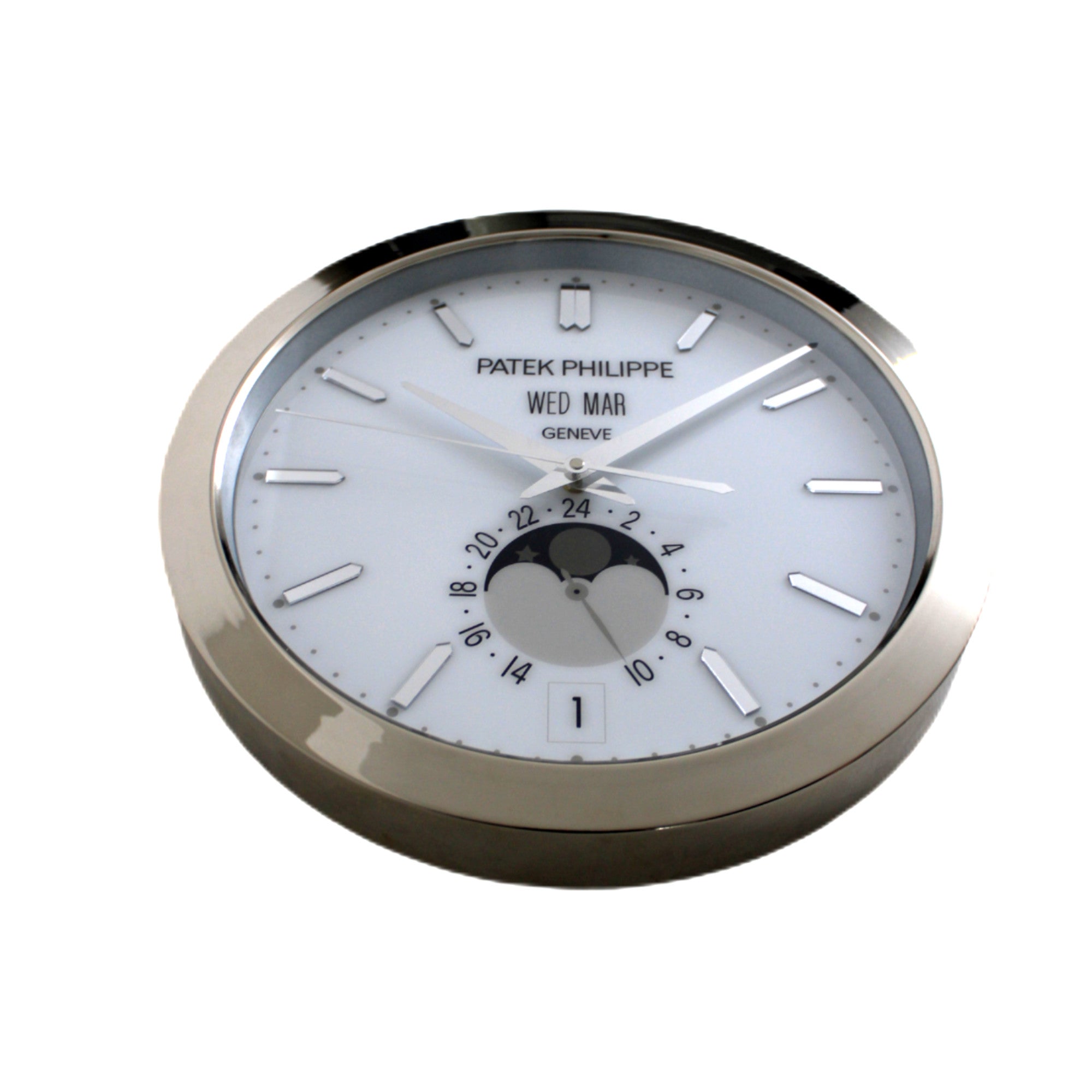 Patek Moon Phases | Large Wall Clock