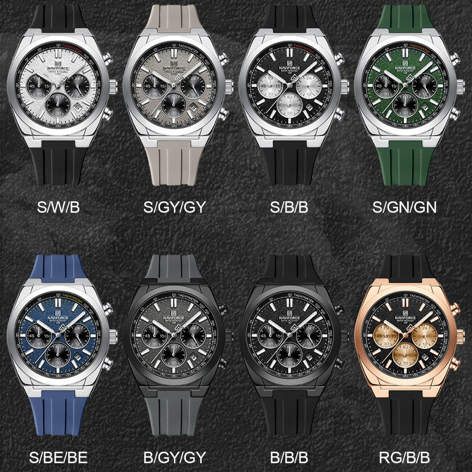 W-NaviForce Chronograph | Sport Quartz Watch - 41mm