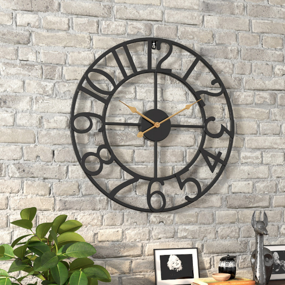 Modern Wrought Iron | Wall Clock