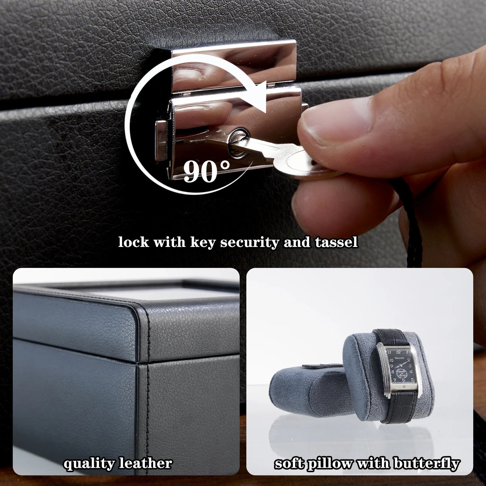 CrownView 6 Slot | Watch Storage Box