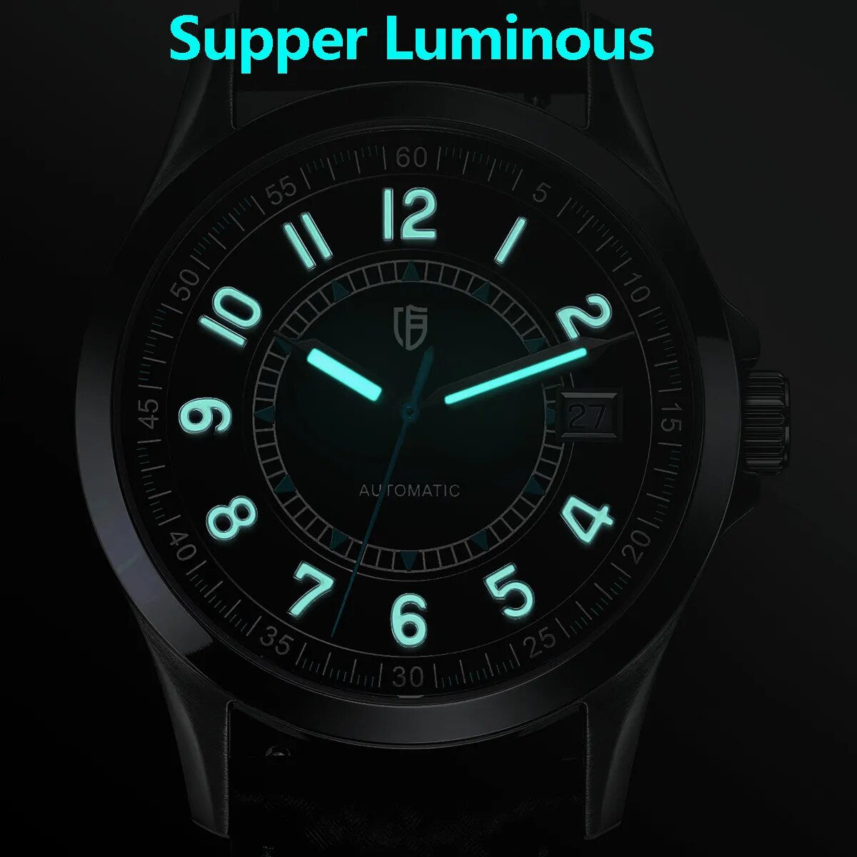 Calatrava Black Style | Luxury Dress Watch - 38mm