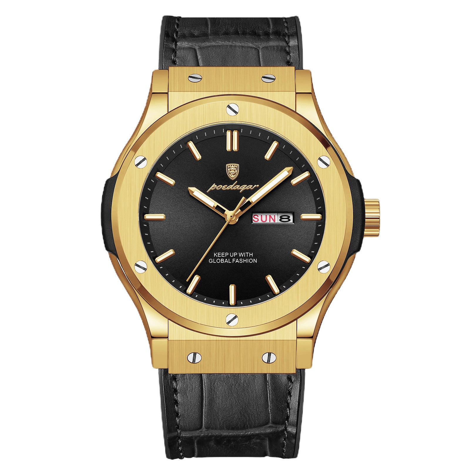 Fusion Gold Day Date | Men's Watch - 42mm