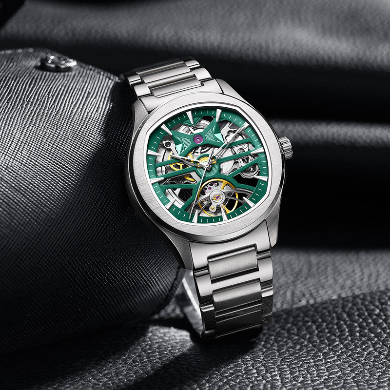 DG Spectra Steel Skeleton | Automatic Watch – 40mm