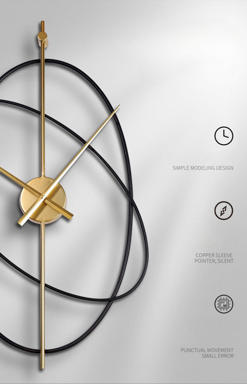OrbitArt Modern Minimalist | Wall Clock