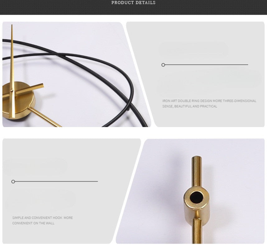 OrbitArt Modern Minimalist | Wall Clock