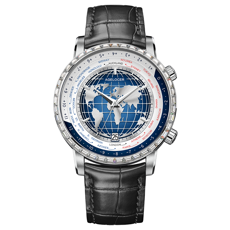 AGELOCER World Timer | Automatic Dress Watch - 42mm