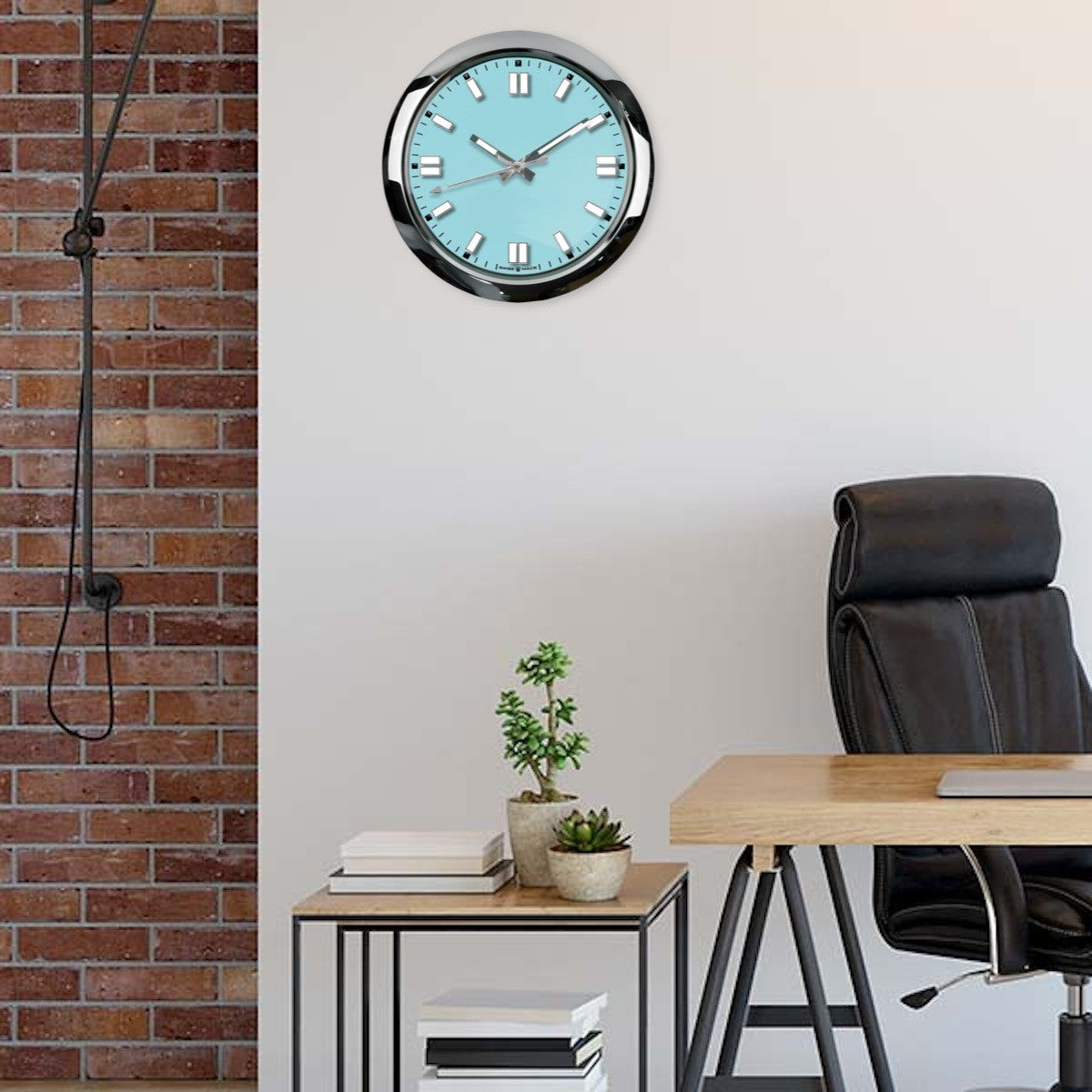 Perpetual Blue Tiffany | Wall Clock