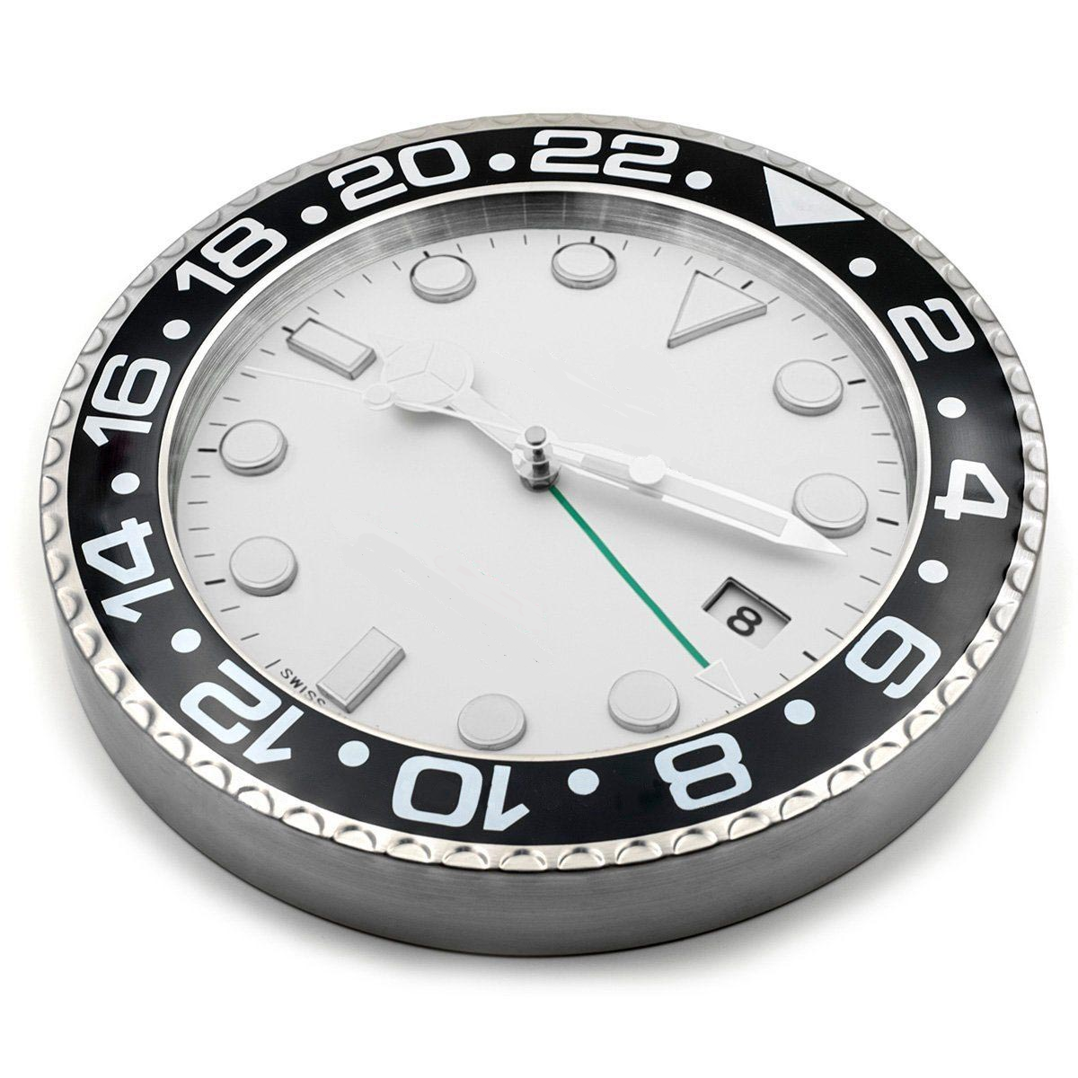 GMT Black & White Wall clock