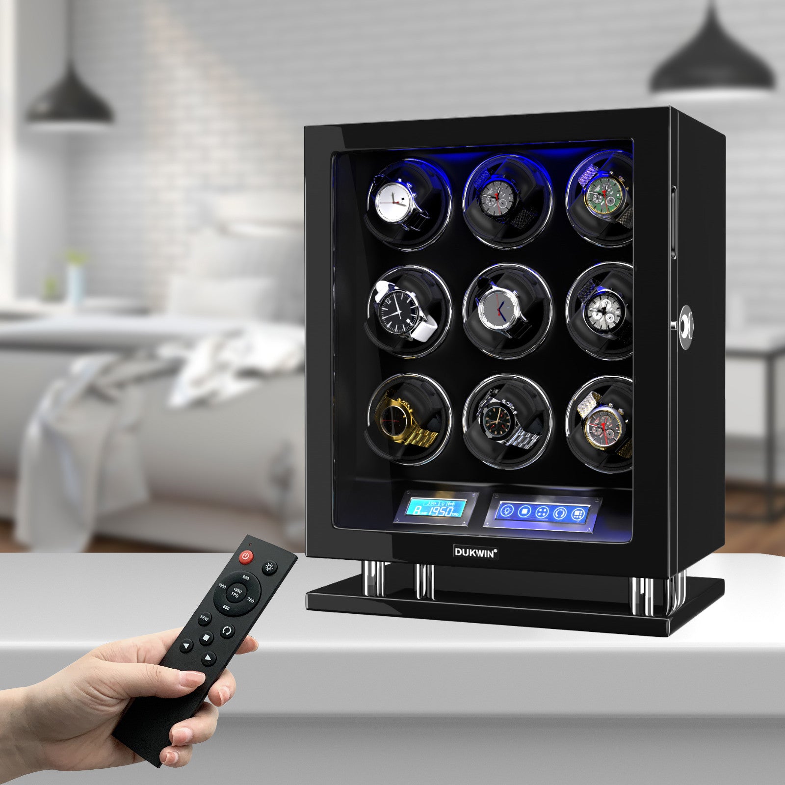 WFP Winder 9 | Cabinet Watch Winder