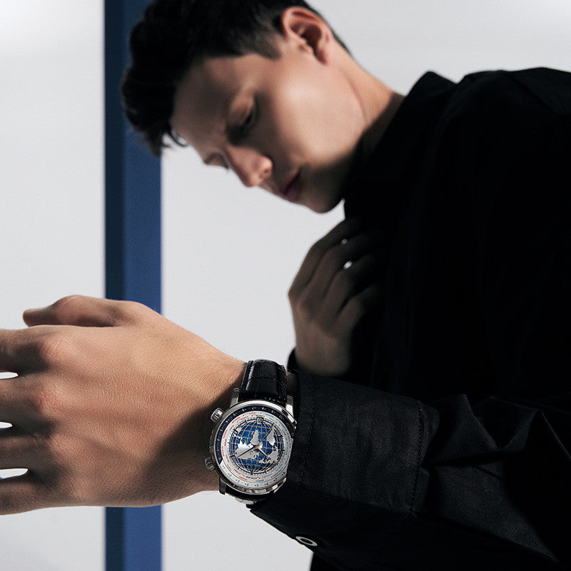 AGELOCER World Timer | Automatic Dress Watch - 42mm