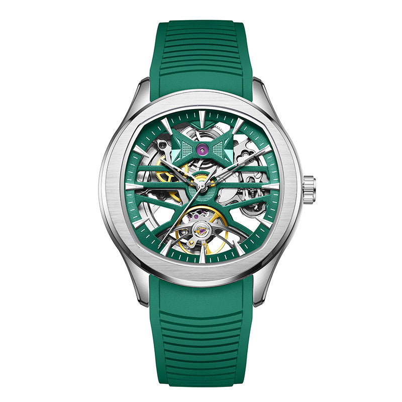 DG Spectra Skeleton Rubber  | Automatic Watch – 40mm