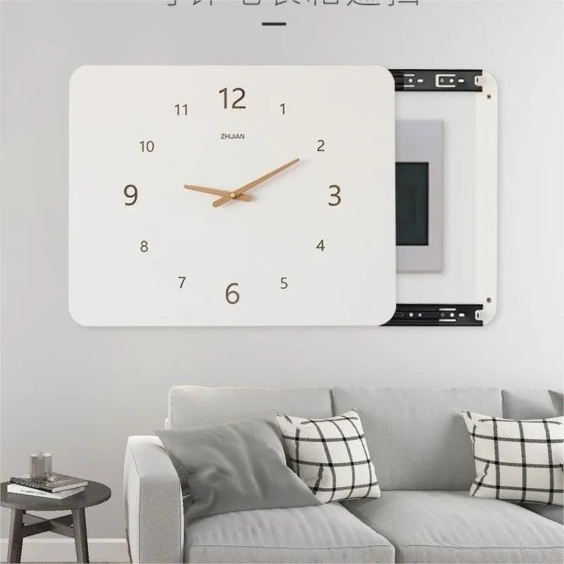 HiddenSafe Slide-Open | Wall Clock