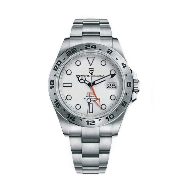 GMT Polar White | Automatic GMT Watch – 42mm