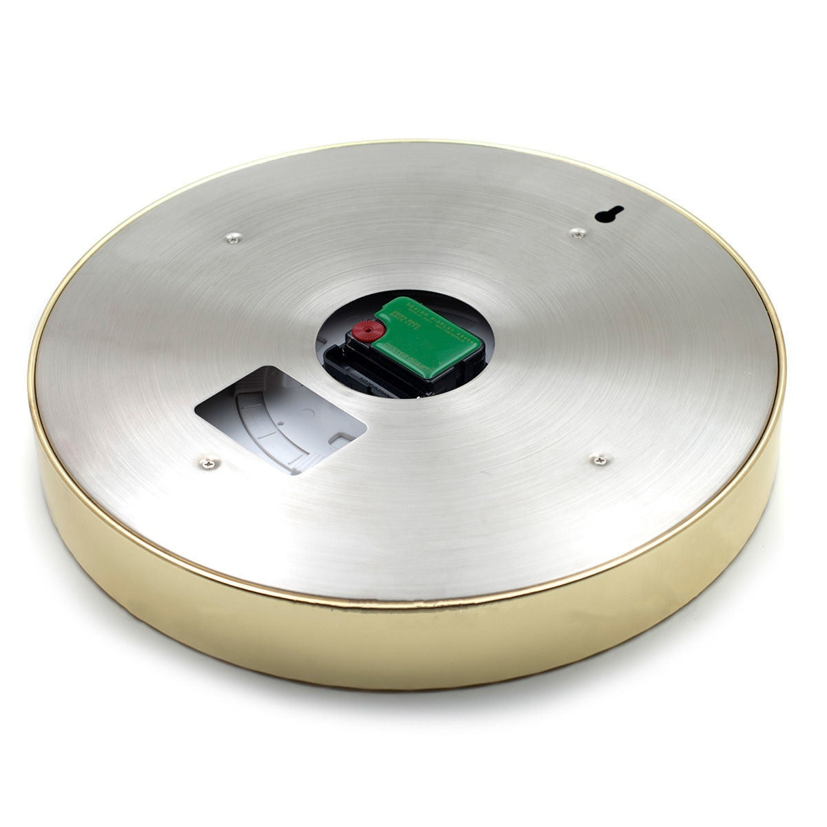 Luxury wall clock – rear view