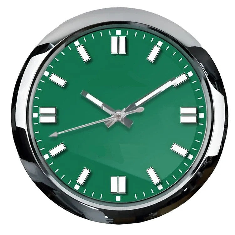 Perpetual Green | Luxury Wall Clock – Green Dial Style