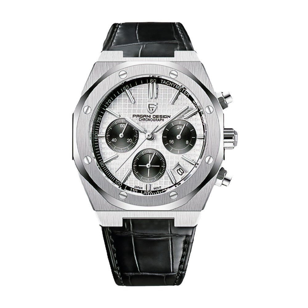 Royal Octagon Chrono Steel | Chronograph Quartz Watch – 41mm