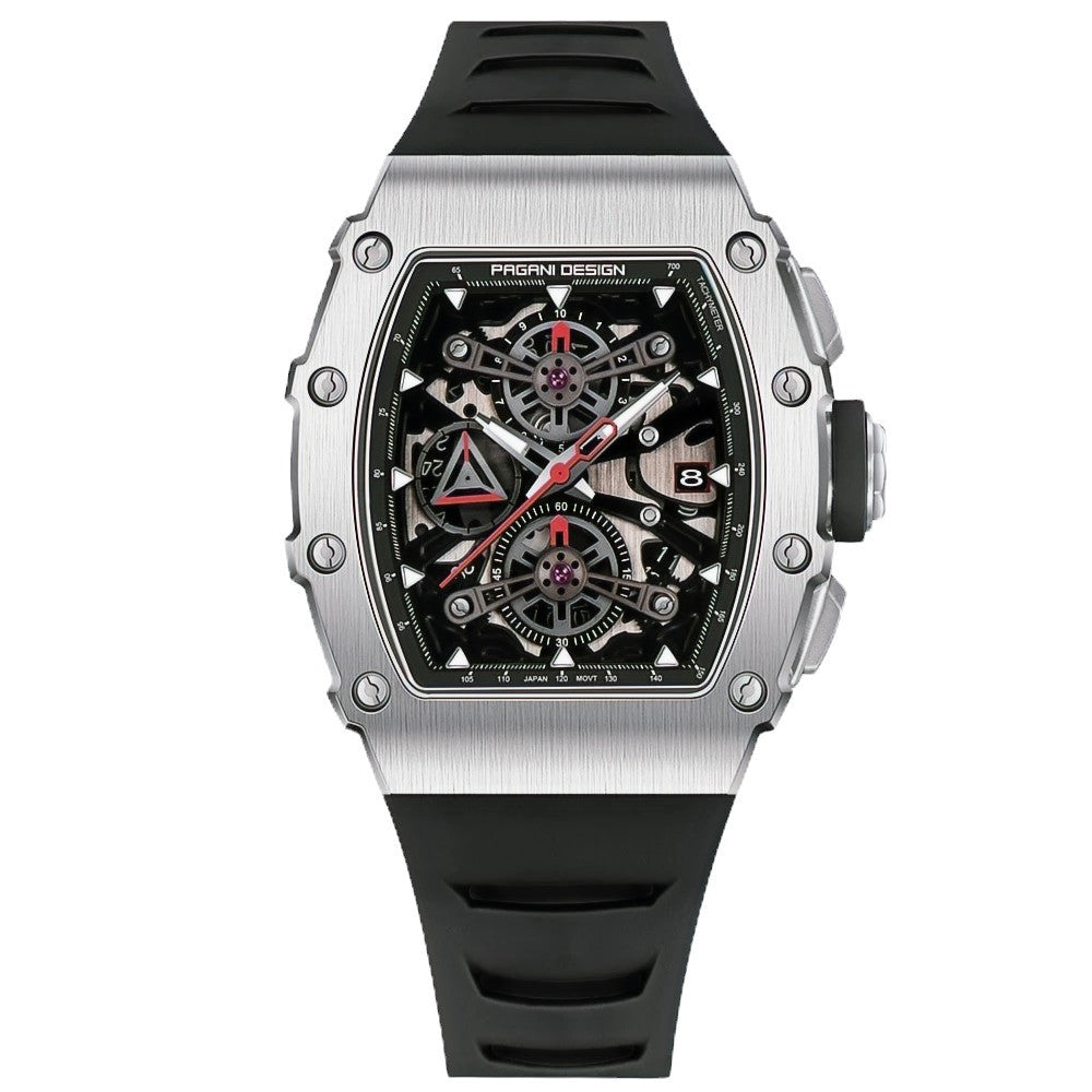 Tonneau 17 Steel Quartz | Sport Quartz Watch – 40mm